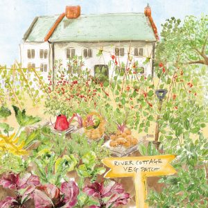 Autumn Winter River Cottage Garden
