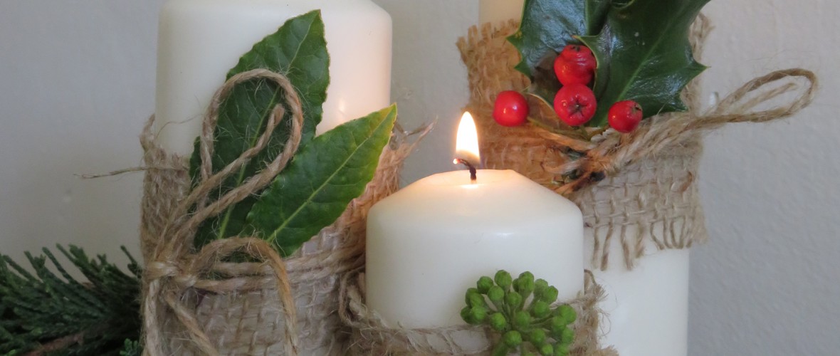 festive candles